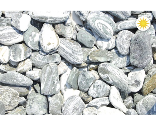 Dekorative Zierkieselsteine für den Garten- und Landschaftsbau