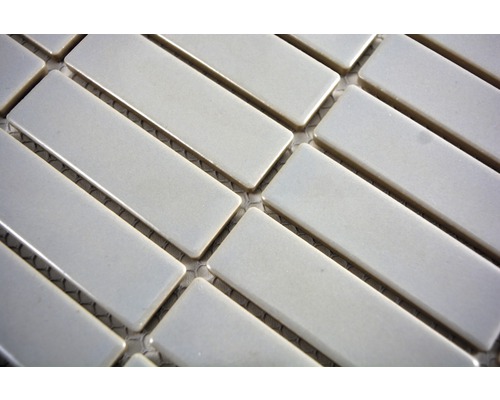 Mosaïque rectangulaire en détail