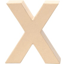 Lettre X carton 17.5x5.5 cm