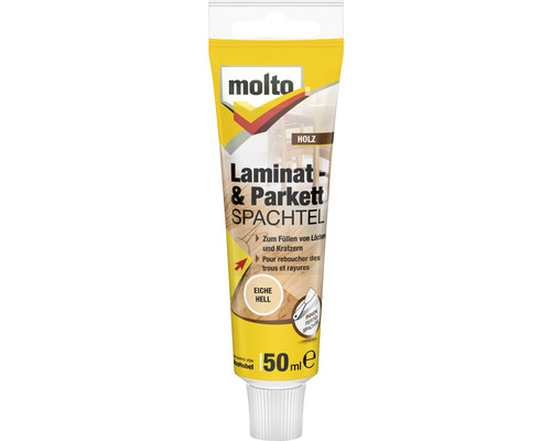 Molto Laminat- und Parkettspachtel eiche hell 50 ml