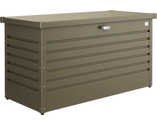 Auflagenbox biohort FreizeitBox 130, 134x62x71 cm bronze-metallic