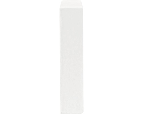 Lettre I carton 10x3.5 cm blanc