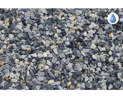 Gros plan de gravillons décoratifs