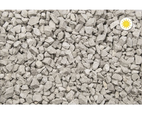 Marbre concassé argent-gris 8-12 mm 1000 kg Bigbag