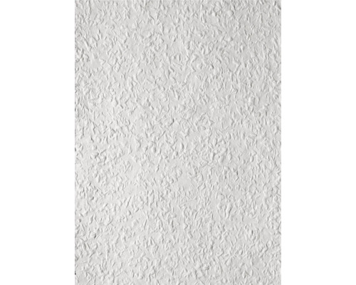 Erfurt Vlies-Rauhfaser 1000316 Classico 15x0,53 m Nahaufnahme einer weissen Rauhfasertapete.