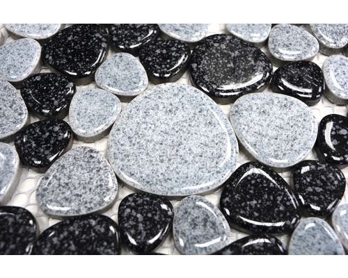 Mosaïque aspect galets