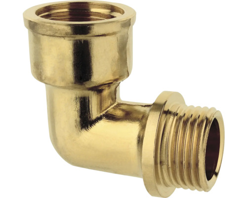 Messingfitting Winkelstück mit Gewinde