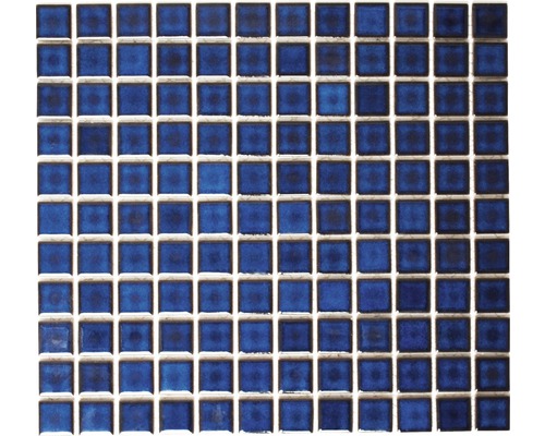 Mosaïque en céramique M 451 30,5x32,5 cm bleue