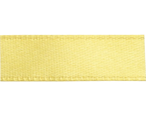 Ruban de satin 6 mm longueur 10 m jaune
