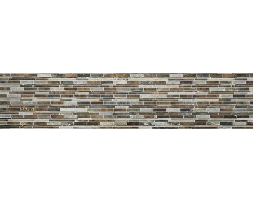 Mosaïque avec des éléments allongés