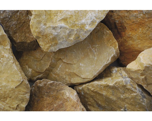 Marmorbruch Gold-Ocker 50-100 mm 500kg