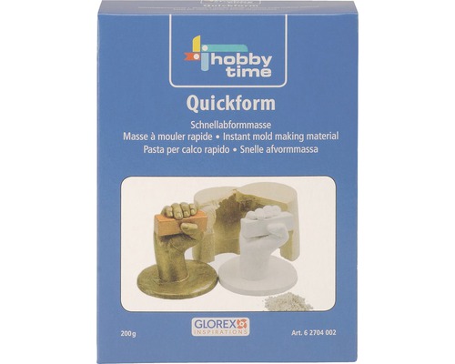 Masse de moulage Quickform 200 g Hobby Time Quickform Masse à mouler rapide Emballage