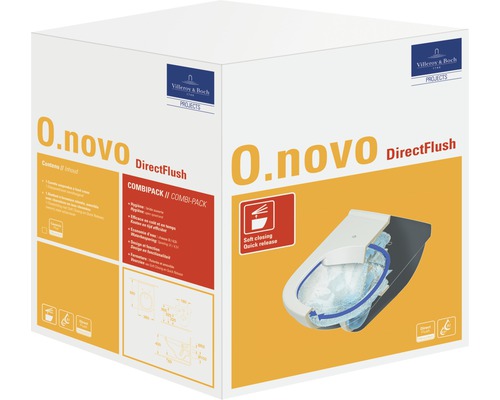 Villeroy et Boch O.novo DirectFlush Combi-Pack carton