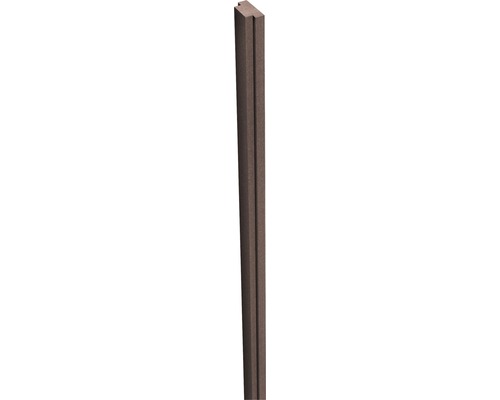 Demi-poteau GroJa Flex bois composite 2,9 x 1,5 x 190 cm terra