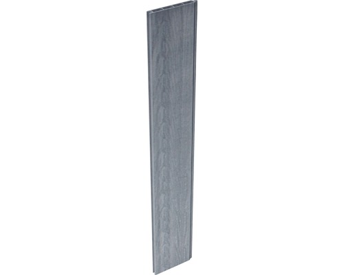 Profilé individuel GroJa Flex 180 x 15 cm gris pierre Planche à rainure et languette en plastique