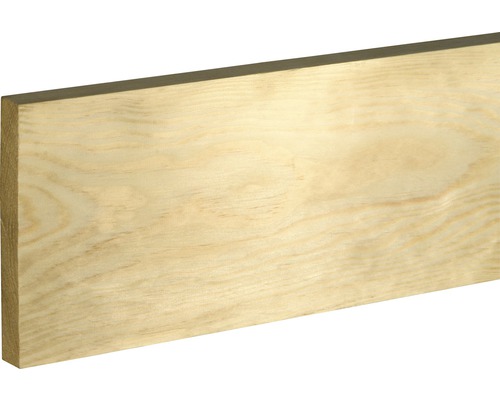 Baguette rectangulaire épicéa/pin brut 19x146x2400 mm Planche en bois