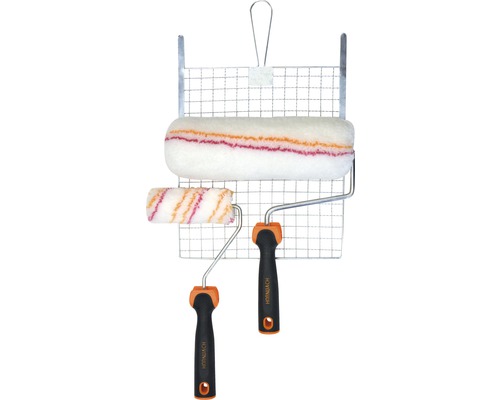 HORNBACH Fassaden Farbroller Set Meister Polar Weiss 5-teilig HORNBACH Fassaden Farbroller Set Meister Polar Weiss 5-teilig