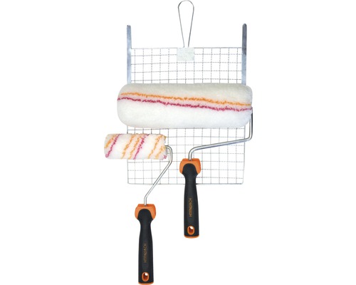 HORNBACH Fassaden Farbroller Set Meister Polar Weiss 5-teilig