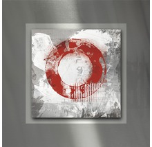 Tableau mural abstrait avec une forme circulaire