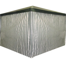 Tente de jardin avec motif rayé