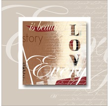 Tableau mural décoratif avec l''inscription ''Amour''