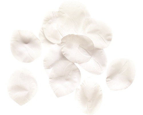 Accessoires d'art floral feuilles de rose blanc 100 unités