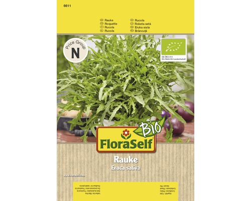 Bio Rauke FloraSelf Bio samenfestes Saatgut Salatsamen Bio Rauke FloraSelf Bio samenfestes Saatgut Salatsamen