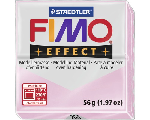 Modelliermasse FIMO Effect 57 g rose quarz