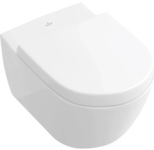 Toilettes avec chasse d'eau murale et cuvette sans rebord Villeroy & Boch Subway 2.0 DirectFlush 5614R0 blanc-thumb-1