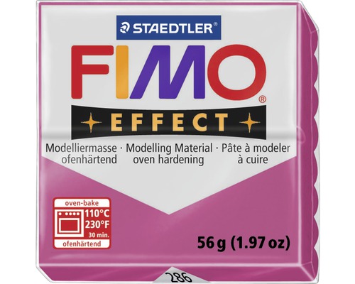 Modelliermasse FIMO Effect 57 g ruby-quarz
