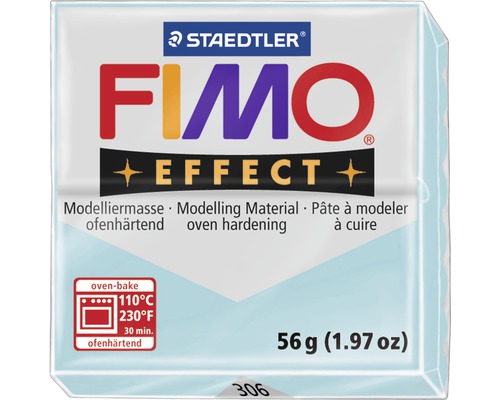 Modelliermasse FIMO Effect 57 g blue ice quarz