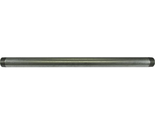 GEBO Schraubfitting Doppelnippel Verzinkt Metall x 1/2 Zoll AG 80 cm