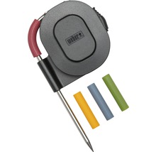 Weber Logo Grillthermometer mit Messfühler und farbigen Markierungen