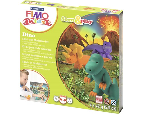 Bastelset FIMO Dino