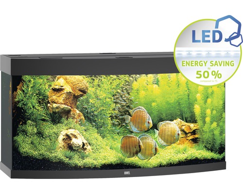 Aquarium Juwel Vision 260 LED sans meuble bas, noir