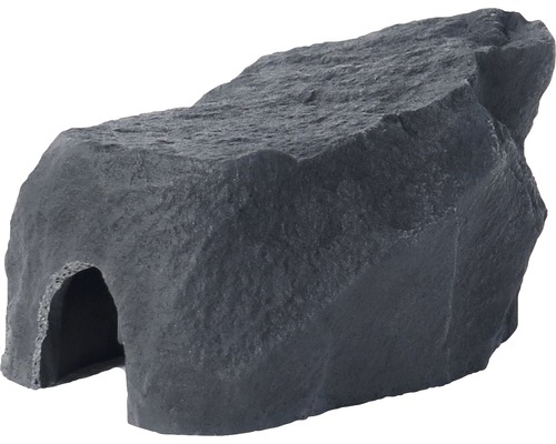 Décoration d'aquarium VARIOGART grotte S II ardoise anthracite