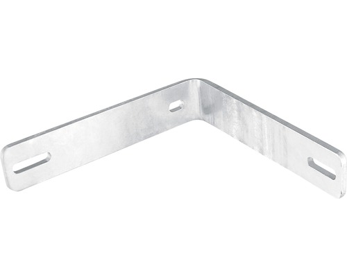 Languette élément de clôture et traverse 24 x 24 cm Connecteur d''angle en métal avec trous de fixation
