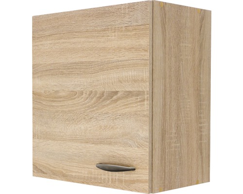 Hängeschrank Flex Well Oslo BxHxT 50x55x32 cm Frontfarbe sonoma eiche - Korpusfarbe sonoma eiche