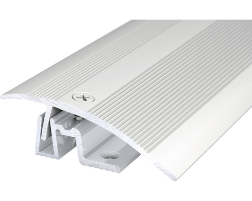 Profilé d'adaptation PS 400 alu argent 50x2700 mm Profilé de transition en aluminium avec vis