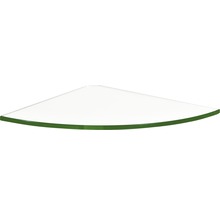 Dolle Glas-Regalboden Corner 250 x 250 x 8 mm klar
