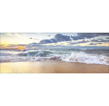 Glasbild Waves I 50x125 cm