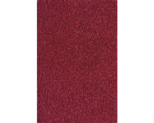 Spannteppich Velours Ines rot 400 cm breit (Meterware)