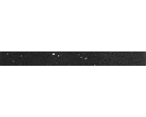 Sockelfliese schwarz 60x6 cm