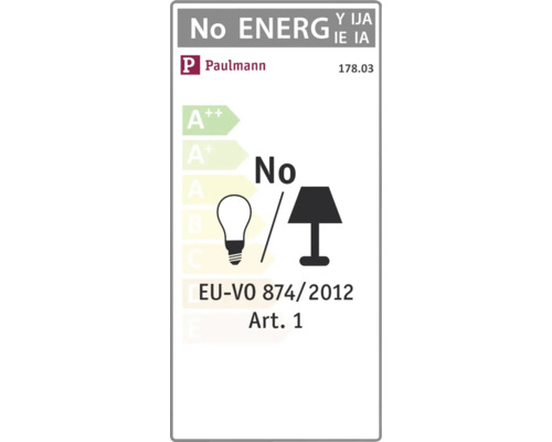 Paulmann Logo Energieeffizienzlabel