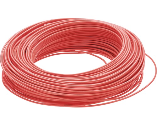 T-Draht 1,5mm2 rot 100 m - HORNBACH