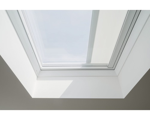 Store pare-soleil VELUX pour fenêtre de toitDuoLine plat MSG 100100 6090WL à énergie solaire blanc