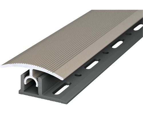 Profilé de jonction PROFI-TEC MASTER alu acier inoxydable mat 34x900 mm