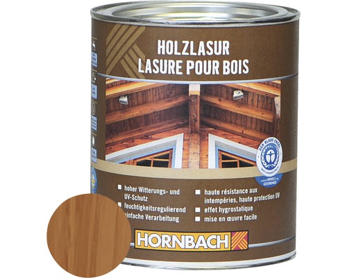 HORNBACH Holzlasur mahagoni 375 ml