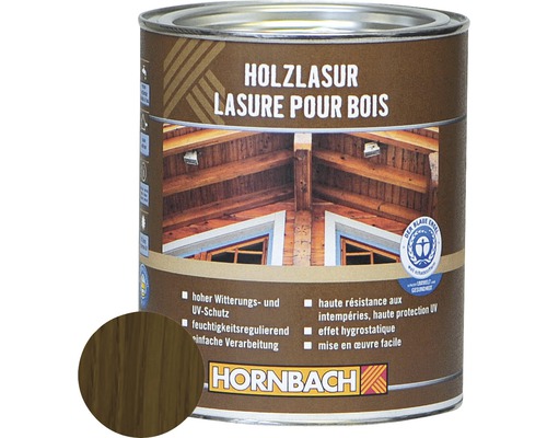 HORNBACH Holzlasur nussbaum 375 ml