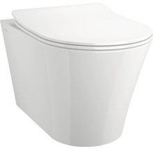 Wand-WC mit geschlossenem WC-Sitz